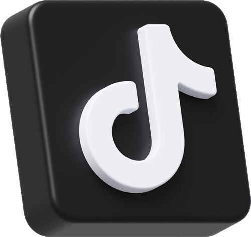 TikTok social media icon